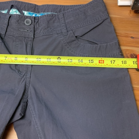 MEC Organic Cotton Technical Hiking Pants, Convertible , Blue/Gray - Picture 12 of 16